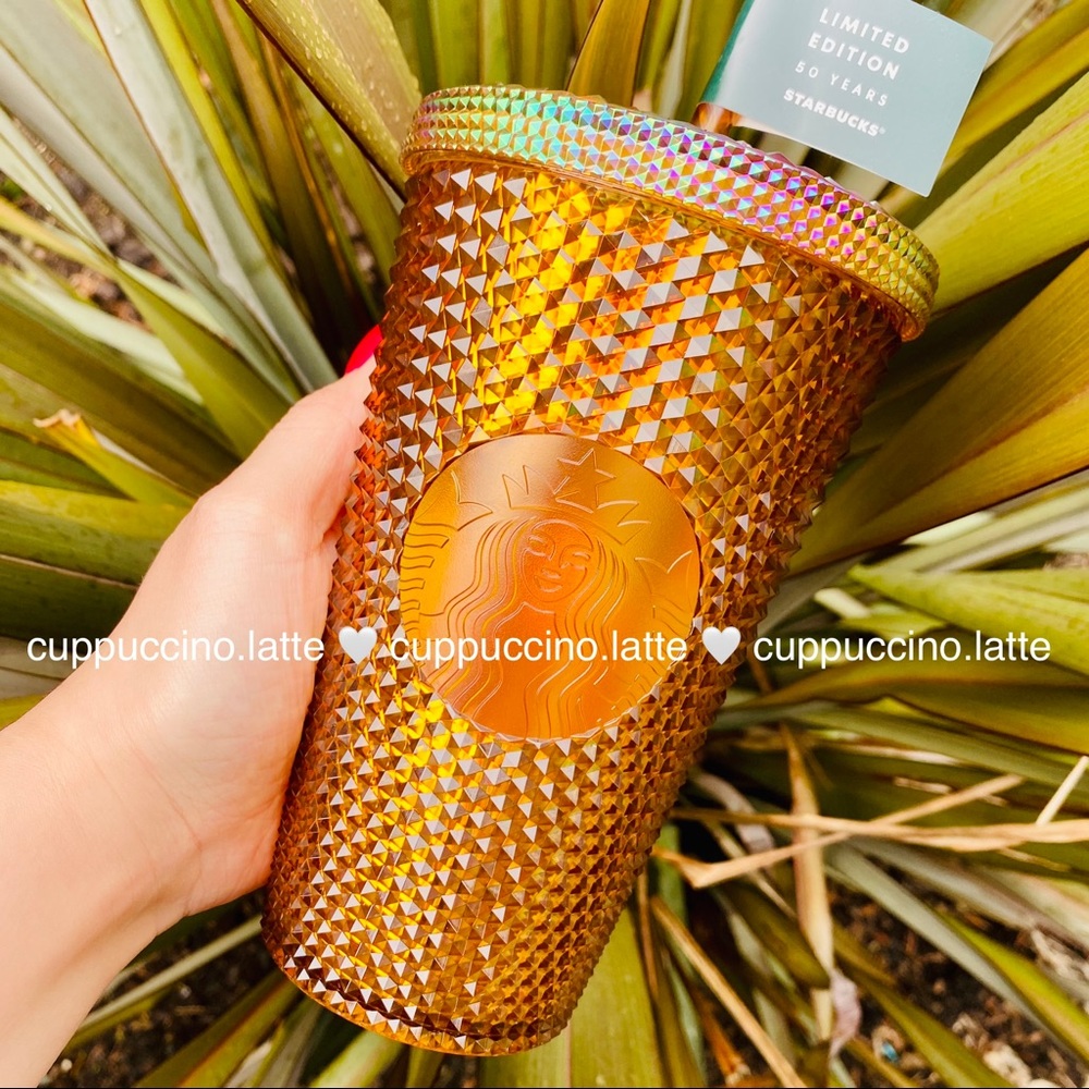 ✨NEW✨Starbucks 50th Anniversary Honeycomb Studded - Picture 1 of 9